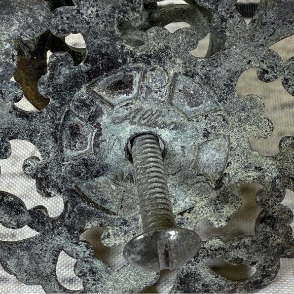 Vintage Brass Made in Japan Drawer Pulls 2 pieces - Picture 5 of 6